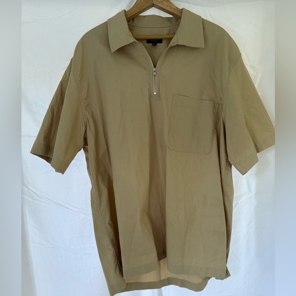 Club Monaco Zip up Polo